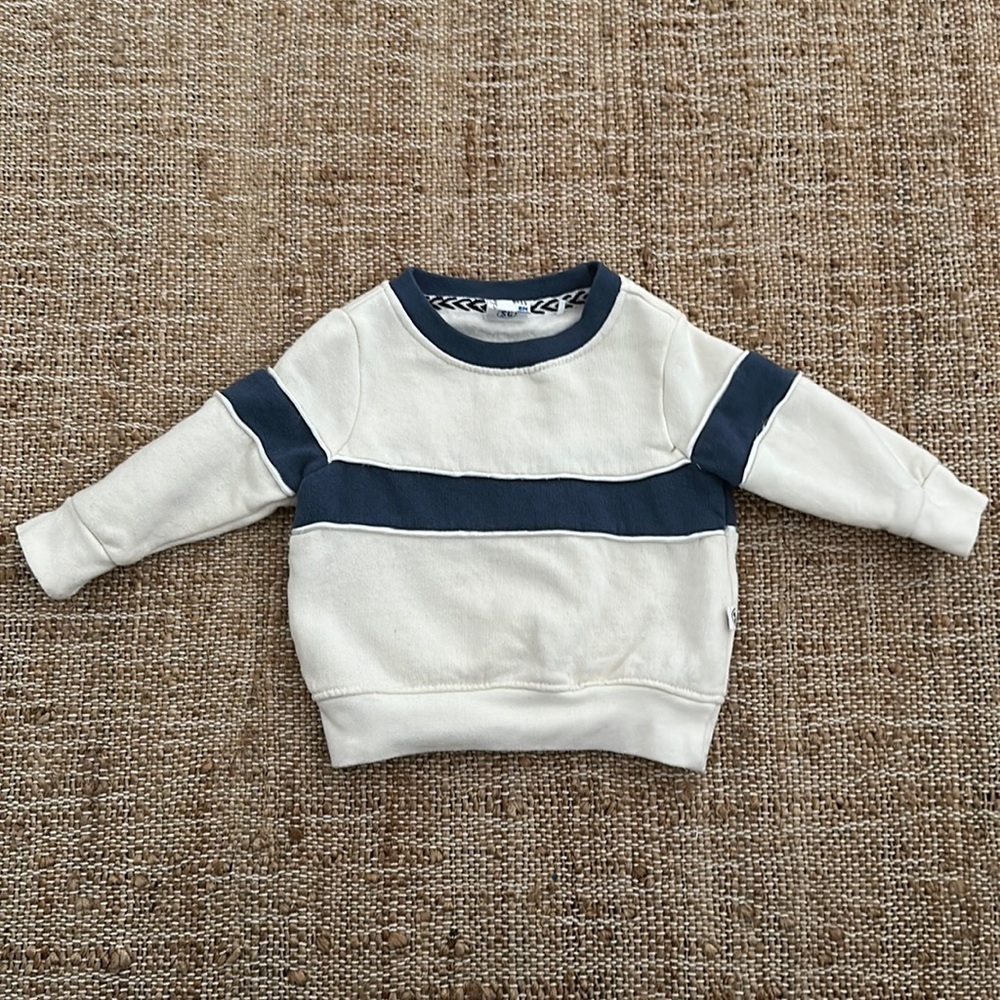 Sovereign Code Stripe Sweatshirt 6M